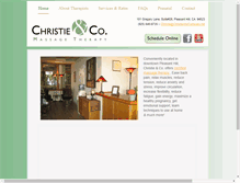 Tablet Screenshot of christieandcompany.net